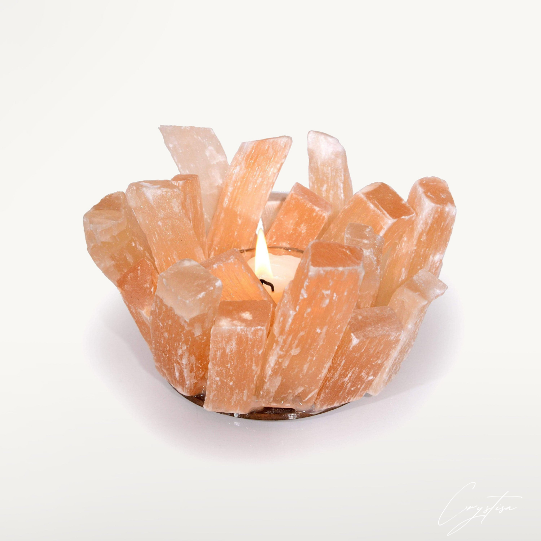 Porte-Bougie Flamme de Feu